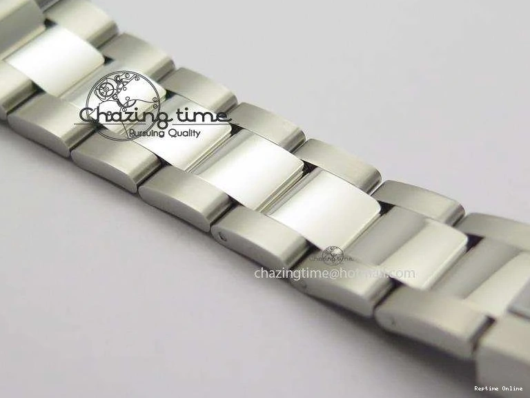 0414 Fashionable Milgauss 116400 GV JF 1:1 Green Sapphire Blue Dial On SS Bracelet A2824 V 3950